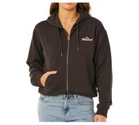 Rip Curl Lay Day Relaxed Sweatjacke washed black Damen Gr. XXL