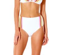 Rip Curl Women's Wave Shapers High Waist Cheeky White XS