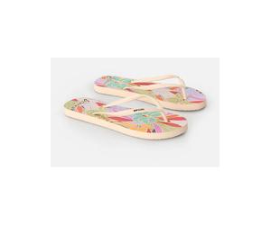 Rip Curl Zehentrenner "Mixed Bloom" in Beige - Größe 36 | Damen Sandalen