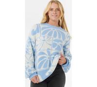 Rip Curl Aots-Ty Williams Jacquard Crew Strickpullover blue Damen Gr. M