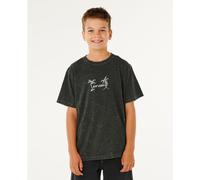 RipCurl Eternal Shred Wash Tee-boy washed black (8264) 8