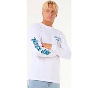 Rip Curl Fade Out Icon Longsleeve white Herren Gr. XXL