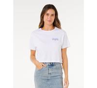RipCurl Hayley O Crop Tee optical white (3262) M