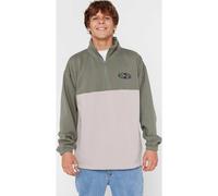 RipCurl Heritage Oval 1/4 Zip Crew cactus green (2363) 2XL
