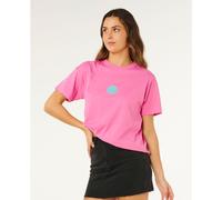 Rip Curl Icons Of Surf Relaxed Kurzarm-t-shirt XS Super Pink