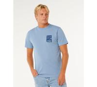 RipCurl Keep ON Trucking SS Tee faded denim (4737) XS