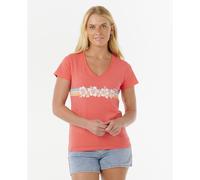 Rip Curl Keepsakes V-Neck T-Shirt watermelon Damen Gr. XXS