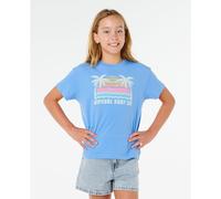 RipCurl Malibu Relaxed Tee-girl cornflower blue (2404) 8