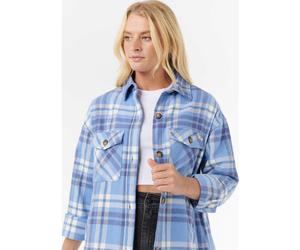 RipCurl Oceanic Long Sleeve Flannel Shirt blue (0070) S