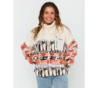 Rip Curl Oceanic Zip Thru Polar Fleecejacke beige Damen Gr. S