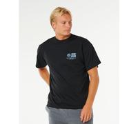 RipCurl Pacific Rinse Glass OFF Tee black (0090) M