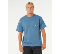 Rip Curl - Premium Surf Wettie Tee - T-Shirt, Gr. L, blau (Bluefin)