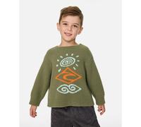 RipCurl Ride The Wave Knit-boy surplus green (8231) 45750