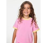 RipCurl Ride The Wave Terry Tee-girl pink (0020) 45689
