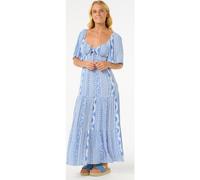 RipCurl SAN Carlos Short Sleeve Maxi Dress blue (70) L