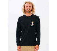 RipCurl Search Icon Long Sleeve Tee black (0090) XL