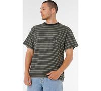 RipCurl Search Stripe Tee black (0090) L