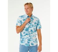 RipCurl Sessions Short Sleeve Shirt glacier blue (2364) 2XL