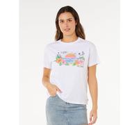 RipCurl SUN Rays Cropped Tee optical white (3262) L