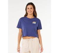 Rip Curl - Women's Surf Side Cropped Tee - T-Shirt, Gr. XXL, blau (Navy)