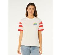 RipCurl Surf Side Heritage Tee bone (3021) M