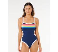 RipCurl Surf Stripe Cheeky One Piece dark navy (0291) 2XS