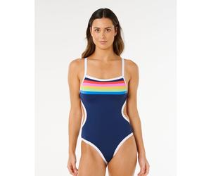 RipCurl Surf Stripe Cheeky One Piece dark navy (0291) 2XS