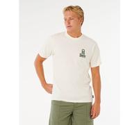 RipCurl Vaporcool Search Stack Tee bone (3021) M
