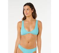 Sea Blue Rip Curl Vibe Surf Bikini Top Blau XS Frau