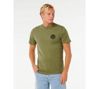 Rip Curl Wettie Icon Short Sleeve T-shirt Grün S Mann