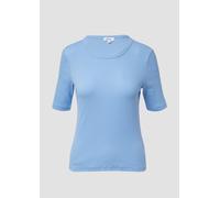 Ripp-Shirt im Slim Fit 44 blau 2167897.5141.44