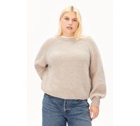 RIPPSTRICKPULLOVER | Bio-Woll Mix - beige (XXL)