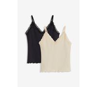 Ripp-Top aus softem Viskose-Mix (2er Pack) 44/46 (L)