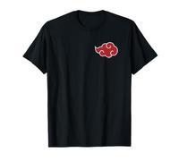 Ripple Junction Naruto Shippuden Akatsuki-Wolke T-Shirt, Schwarz, S, Unisex, Kurzarm, Klassische Passform, T-Shirt, Anime-Fans, Erwachsene