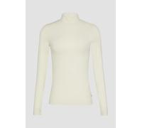 Rippshirt im Slim Fit aus Viskosemix XS creme 2158369.0510.XS