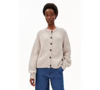 RIPPSTRICK-CARDIGAN | Bio-Woll Mix - beige (L)