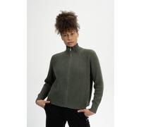 Rippstrick Jacke KAMUKA | von MELA | Fairtrade & GOTS zertifiziert GRÜN MELANGE XL