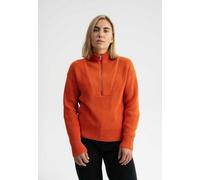 Rippstrick Troyer KIMAYA | von MELA | Fairtrade & GOTS zertifiziert ORANGE BRICK L