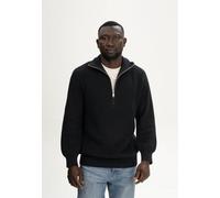 Rippstrick Troyer UDAI | von MELA | Fairtrade & GOTS zertifiziert SCHWARZ L