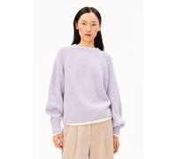 RIPPSTRICKPULLOVER | Bio-Woll Mix - lila (M)