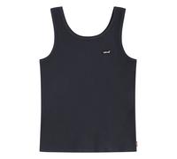 Ripptanktop LEVI'S KIDS "LVG MEET AND GREET RIBBED TANK", Mädchen, Gr. 8 (128), schwarz, Obermaterial: 95% Baumwolle, 5% Elasthan, casual, Rundhals, ohne Ärmel, Tops, for GIRLS (90037922-8) schwarz