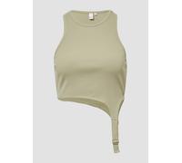 Ripptop mit Schnallendetail | QS x Vanessa Mai M Grün 2173771.7297.M