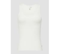 Ripptop mit Spitze am Ausschitt XL creme 2162985.0200.XL