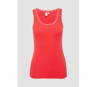 Ripptop mit Spitze am Ausschitt XL rot 2165260.3103.XL
