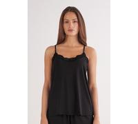 Ripptop Mit Spitze Your Everyday Wear Schwarz L