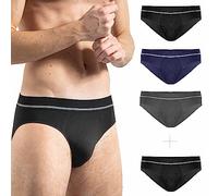 Risalti Unterhosen Männer Slip aus Mikrofaser 3 STK - Herren Unterhosen, atmungsaktiver als Unterhosen Männer Baumwolle, Nahtloser Herren Slip, Männer Unterhosen, Slip Herren - Made in Italy