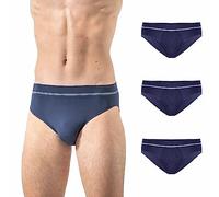 Risalti Unterhosen Männer Slip aus Mikrofaser 3 STK - Herren Unterhosen, atmungsaktiver als Unterhosen Männer Baumwolle, Nahtloser Herren Slip, Männer Unterhosen, Slip Herren - Made in Italy
