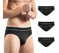 Risalti Unterhosen Männer Slip aus Mikrofaser 3 STK - Herren Unterhosen, atmungsaktiver als Unterhosen Männer Baumwolle, Nahtloser Herren Slip, Männer Unterhosen, Slip Herren - Made in Italy