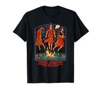 Rise Above Witches Sarcastic Retro Vintage Funny Adult Humor T-Shirt