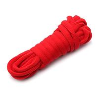 rismart Oval Sportlich Schnürsenkel - Halbrund Flachsenkel für Fußballschuhe und Sneaker (Rot,300cm(1 Paar))